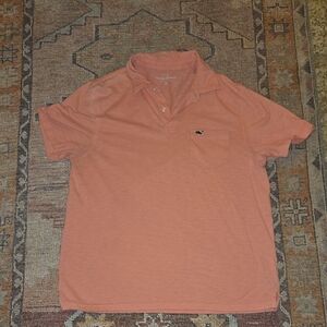 Vineyard Vines Men's Salmon Polo Shirt